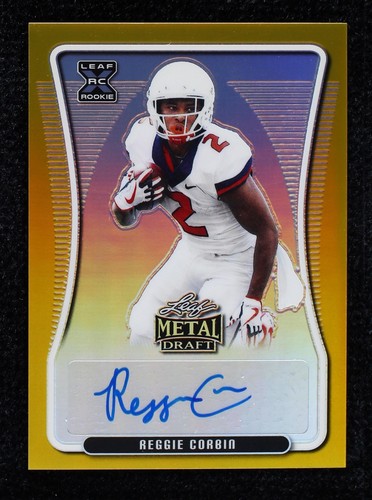 2020 Leaf Metal Draft Reggie Corbin #BA-RC1