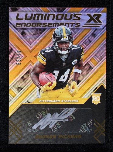 2022 Panini XR George Pickens #LUM-GP