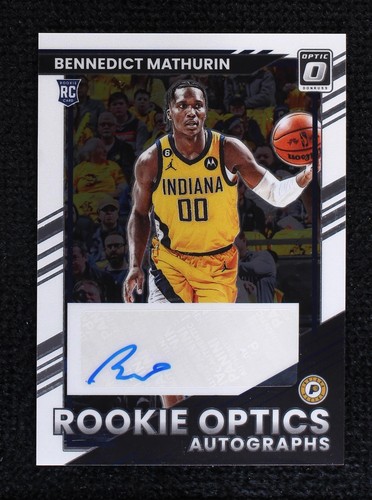 2022-23 Panini Donruss Optic - Bennedict Mathurin #ROA-BNM