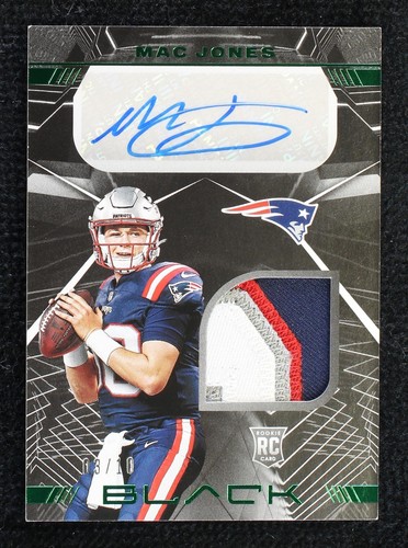 2021 Panini Black Mac Jones #RSM-MJ