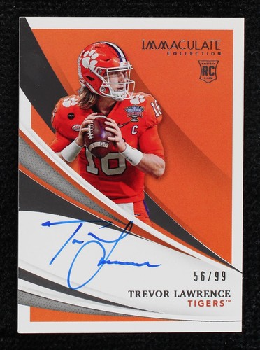 2021 Panini Immaculate Collection Collegiate Trevor Lawrence #101