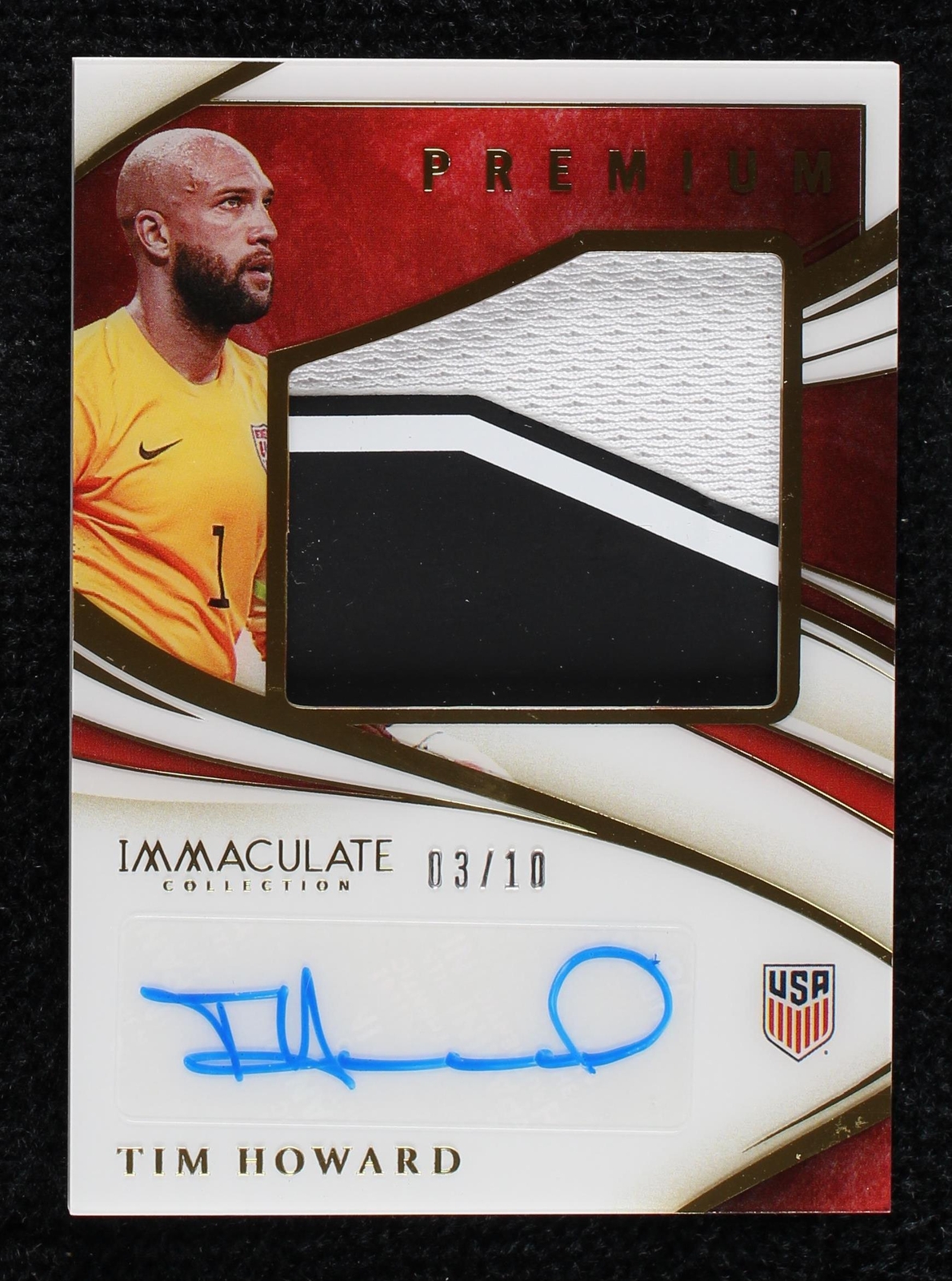 2020 Panini Immaculate Collection - Premium Swatch Autographs Gold #PR ...