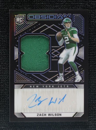 2021 Panini Obsidian Zach Wilson #202