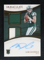 2018 Panini Immaculate Collection Sam Darnold #IS-SD