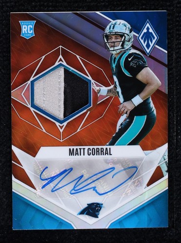 2022 Panini Phoenix Matt Corral #RJA-MC