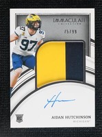 2022 Panini Immaculate Collection Collegiate Aidan Hutchinson #81