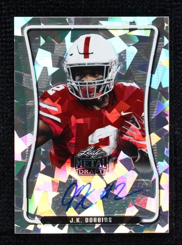 2020 Leaf Metal Draft J.K. Dobbins #BAP-JKD