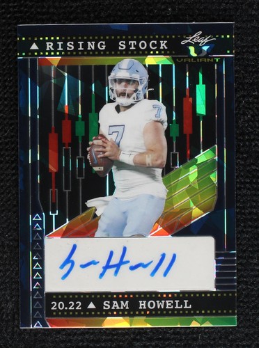 2022 Leaf Valiant Sam Howell #RS-SH1