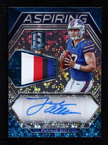 2018 Panini Spectra Josh Allen #APA-JA