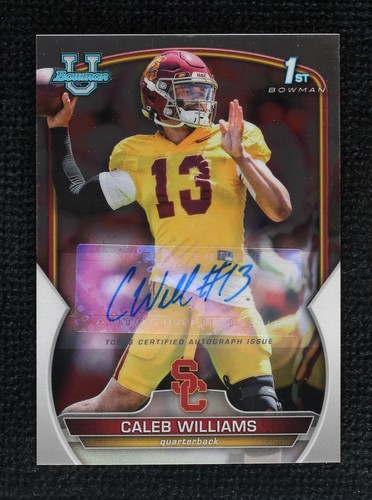 ケイレブ・ウィリアムズ ボブルヘッド 2024 Panini Prizm - Rookies Caleb Williams #301 Red White