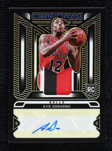 Ayo Dosunmu RC auto /25シリ 2021-22 AYO DOSUNMU AUTO PANINI PRIZM SENSATIONAL SIGNATURES