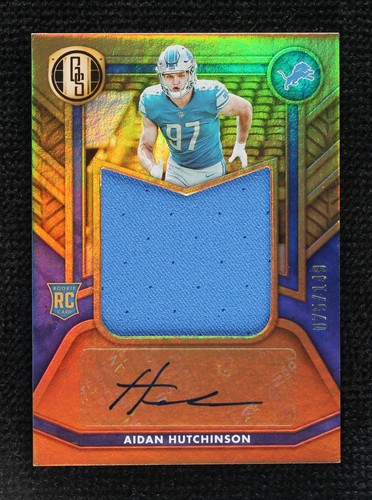 2022 Panini Gold Standard Aidan Hutchinson #RAJ-AHU