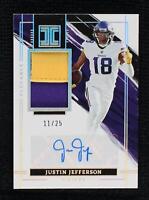 2022 Panini Impeccable Justin Jefferson #EVA-JJE