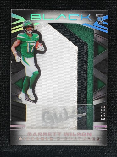 2022 Panini Black Garrett Wilson #SSR-GWI