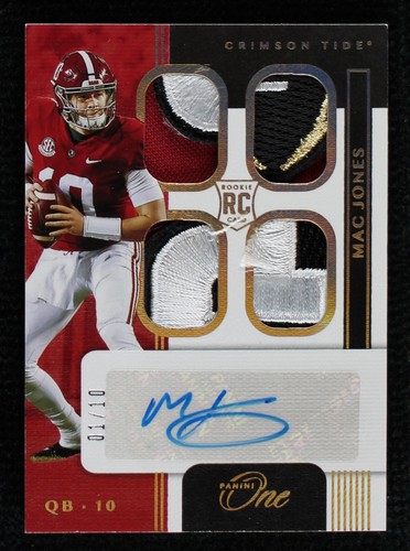 2021 Panini Chronicles Draft Picks Mac Jones #QP-MAC