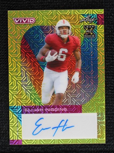 2023 Leaf Vivid Elijah Higgins #BA-EH2