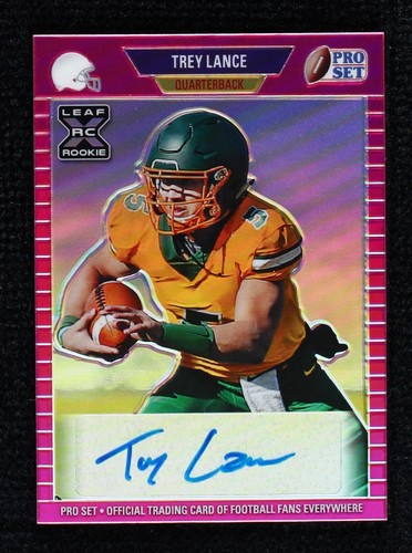 2021 Leaf Pro Set Metal Trey Lance #PA-TL2