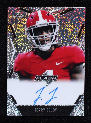2020 Leaf Flash Jerry Jeudy #PA-JJ1