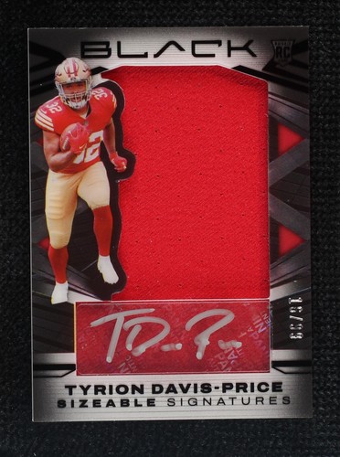 2022 Panini Black Tyrion Davis-Price #SSR-TDP