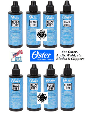 8-OSTER BLADE LUBE Lubricating CLIPPER&TRIMMER OIL*Also For Andis,Wahl,Remington
