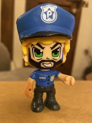 Pinypon Policeman Moveable Action Figure 3.25” VGC
