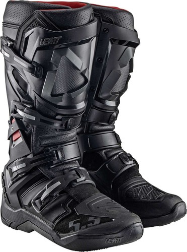 Leatt Moto Boot 5.5 FlexLock Black CLOSEOUT Motocross Dual Sport ATV Off-Road
