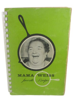 1953 Mama Weiss Favorite Recipes Cookbook KHJ-TV Los Angeles Hollywood Hungarian