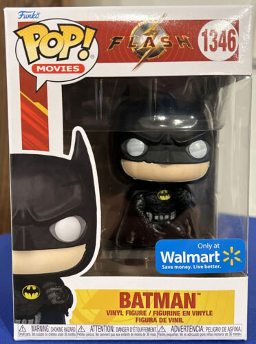 Funko Pop! DC The Flash BATTLE DAMAGED BATMAN #1346 Walmart Funko Pop! DC The Flash BATTLE DAMAGED BATMAN #1346 Walmart