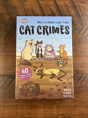 Thinkfun Cat Crimes Logic Game