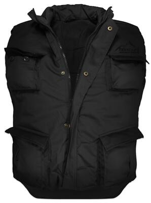 Herren US ARMY Steppweste Winterweste Wattierte Outdoor Weste mit vielen Taschen