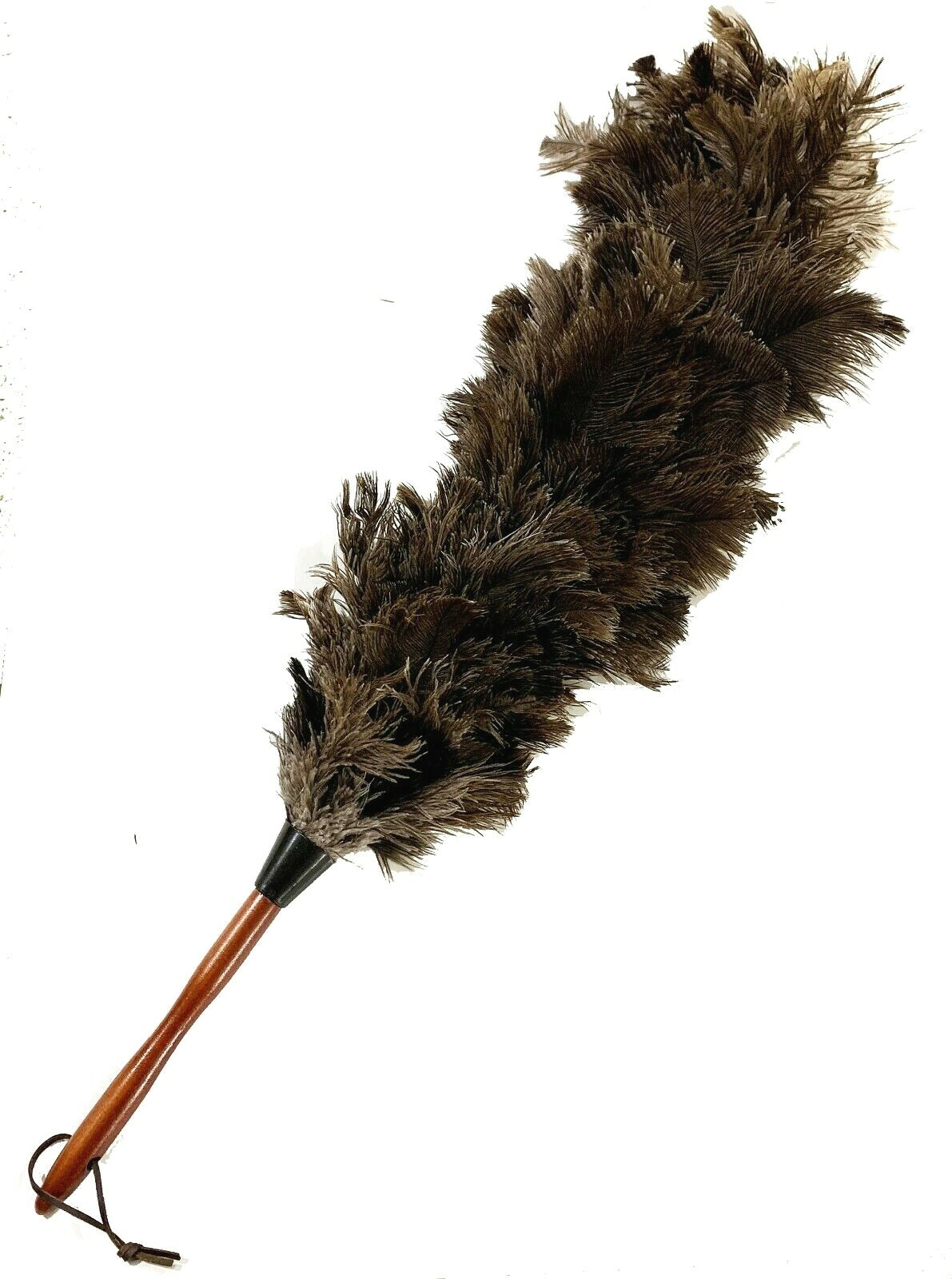 Large Ostrich Feather Duster, for home and car cleaning. Fea
