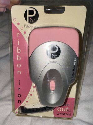 Electric Ribbon Iron Portable Crafting Tool Pebble Inc Brand Scrapbook
