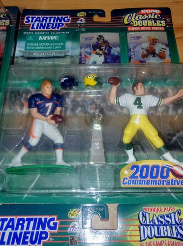 John Elway Starting Lineup Lot (4 Classic Doubles)