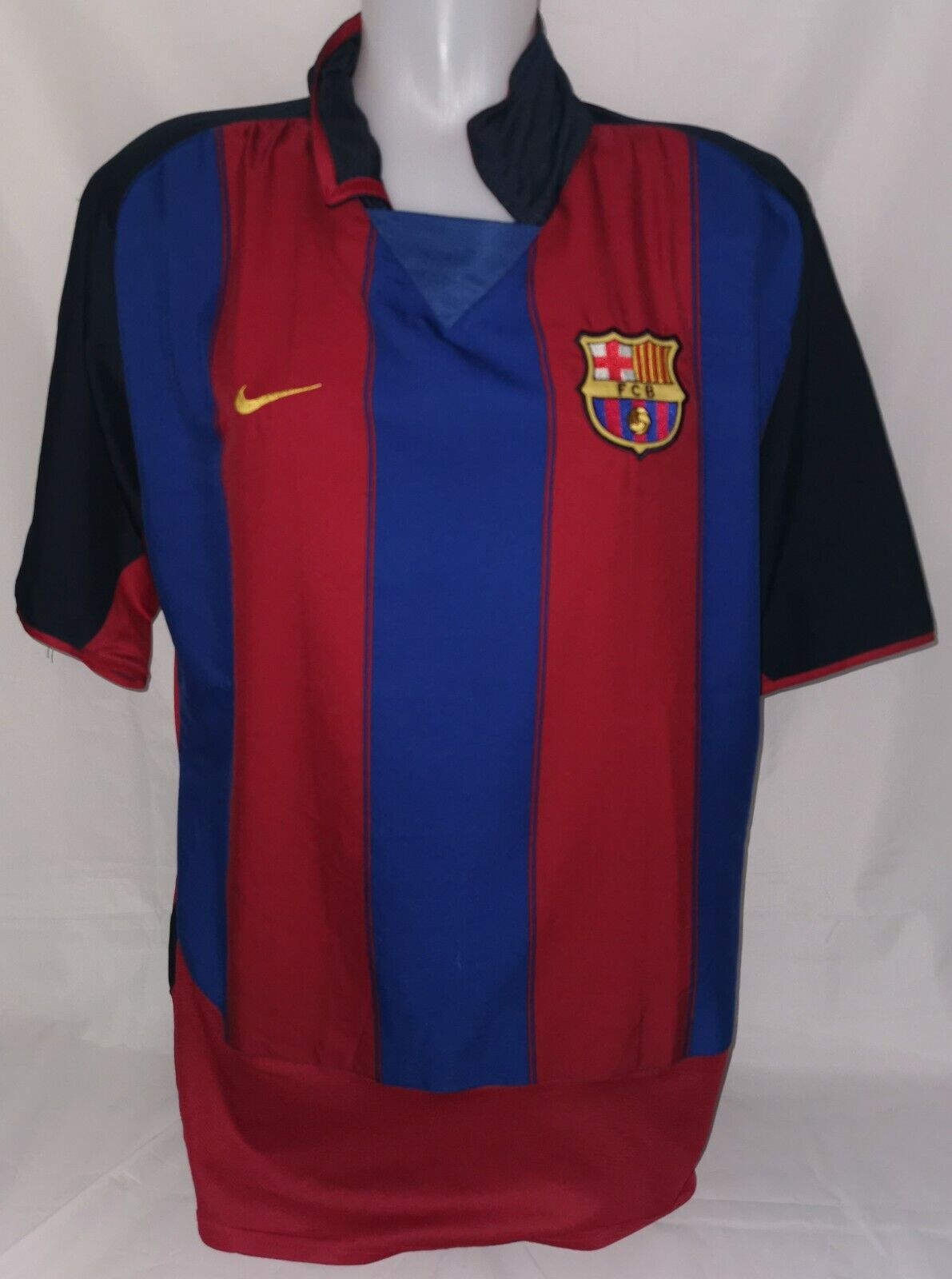 Nike FC Barcelona Barca Trikot Gr. L Saison 2003 / 2004