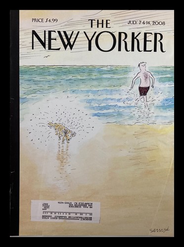 いちごアルバムカバー COVER ONLY The New Yorker July 7 & 14 2008 First Bath by