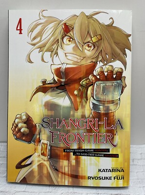New Ryosuke Fuji Shangri-La Frontier 4 (Paperback) Shangri-La Frontier Cartoon