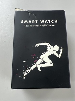 Vigo Run Teminice Smart Watch Fitness Health Tracker Black