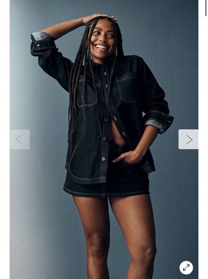 Oversized Denim Shirt Standard Price $69.99 (Size XS ) Special $22.99