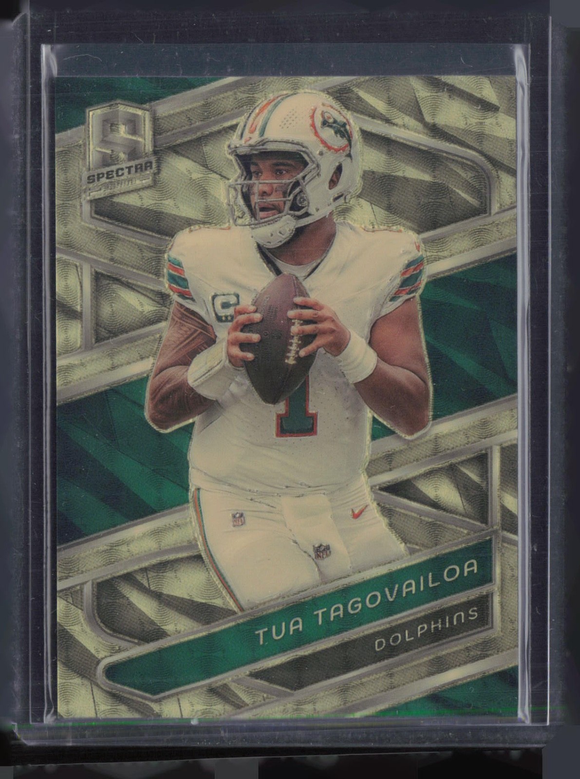 2024 Panini Spectra Gold Superfractor Prizm #66 Tua Tagovailoa 1/1