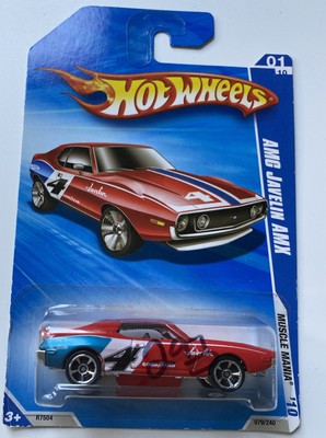 2010 Hot Wheels #179 Muscle Mania 1/10 AMC JAVELIN AMX Red Variant w/MC5 Spokes