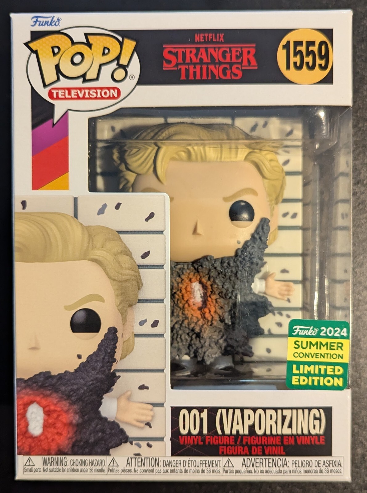 Funko Pop! 001 (Vaporizing) #1559 - 2024 SDCC Summer