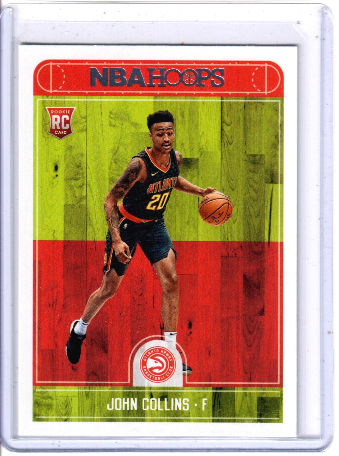 2017-18 Panini NBA Hoops John Collins Rookie RC | eBay