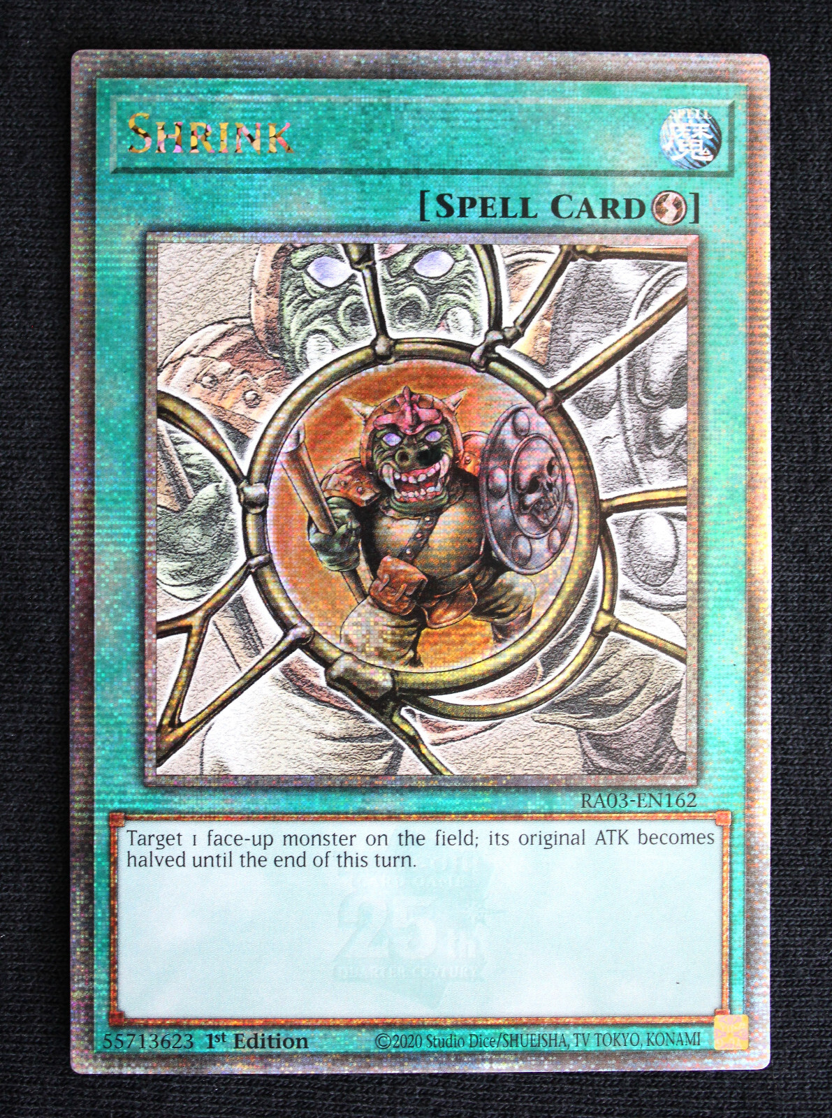 Shrink (Quarter Century Secret Rare, RA03-EN162, Holo) [Mint