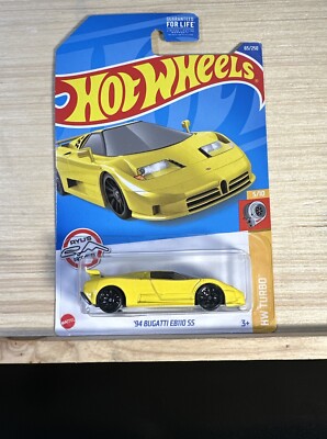 Hot Wheels  94 Bugatti EB110 SS HW Turbo 5/10 Collector 065