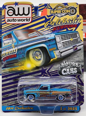 AUTO WORLD 2022 DIECAST SUPER CON H.O.C. 1983 CHEVY SILVERADO REAL RIDERS!