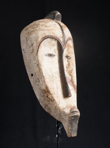 Fang, Ngil, Judicial Mask, Central Gabon, African Tribal Art, Sculpture