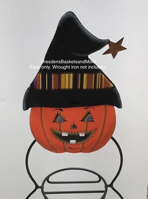 Happy Jack Face Only for the Longaberger Small Wrought Iron Snowman