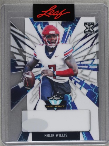 2022 Leaf Valiant Malik Willis #BA-MW1