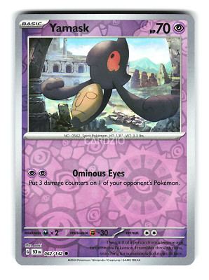 Pokemon - Stellar Crown Reverse & Regular Holo Singles - Choose Your Card