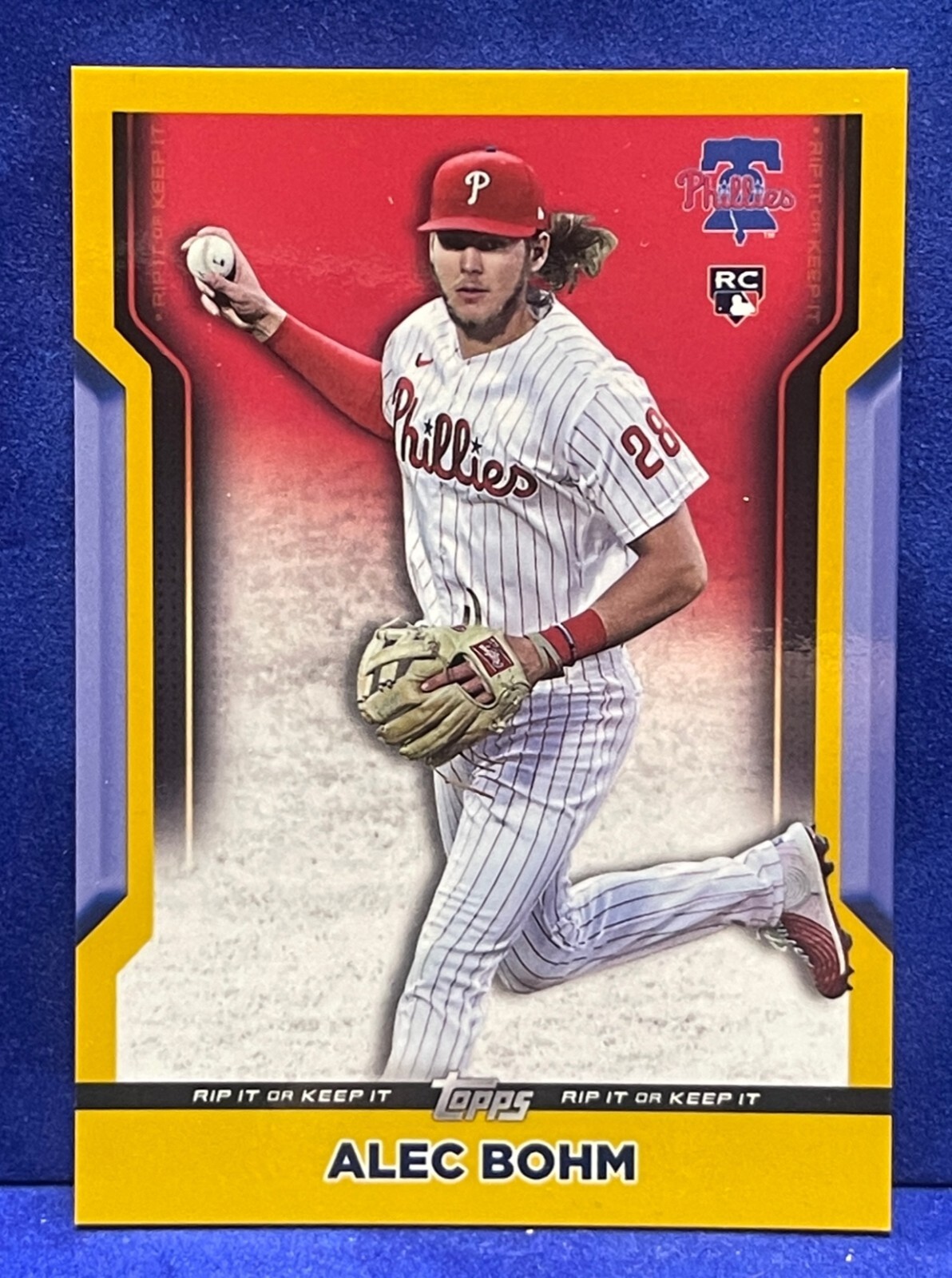 ALEC BOHM　TOPPS FIVE STAR ＆  GOLD LABEL 2021 Topps Gold Label - Class 2 Blue #87 Alec Bohm /99 (RC